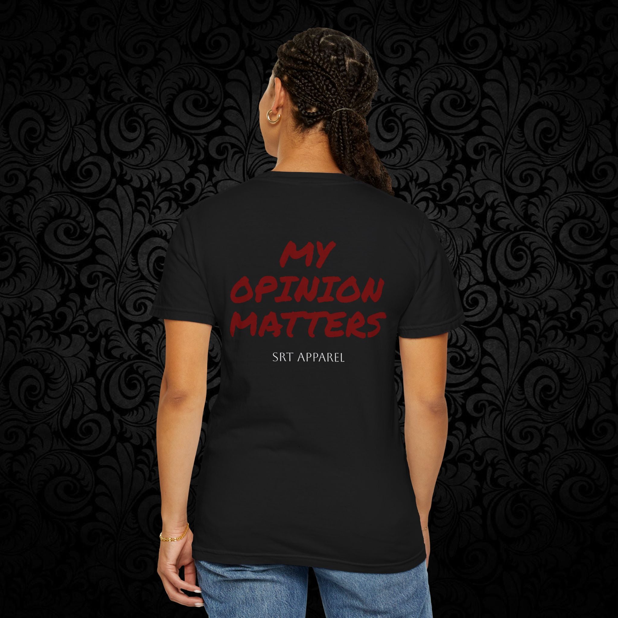Spittin' Raw Truth T-shirt | My Opinion Matters graphic tee