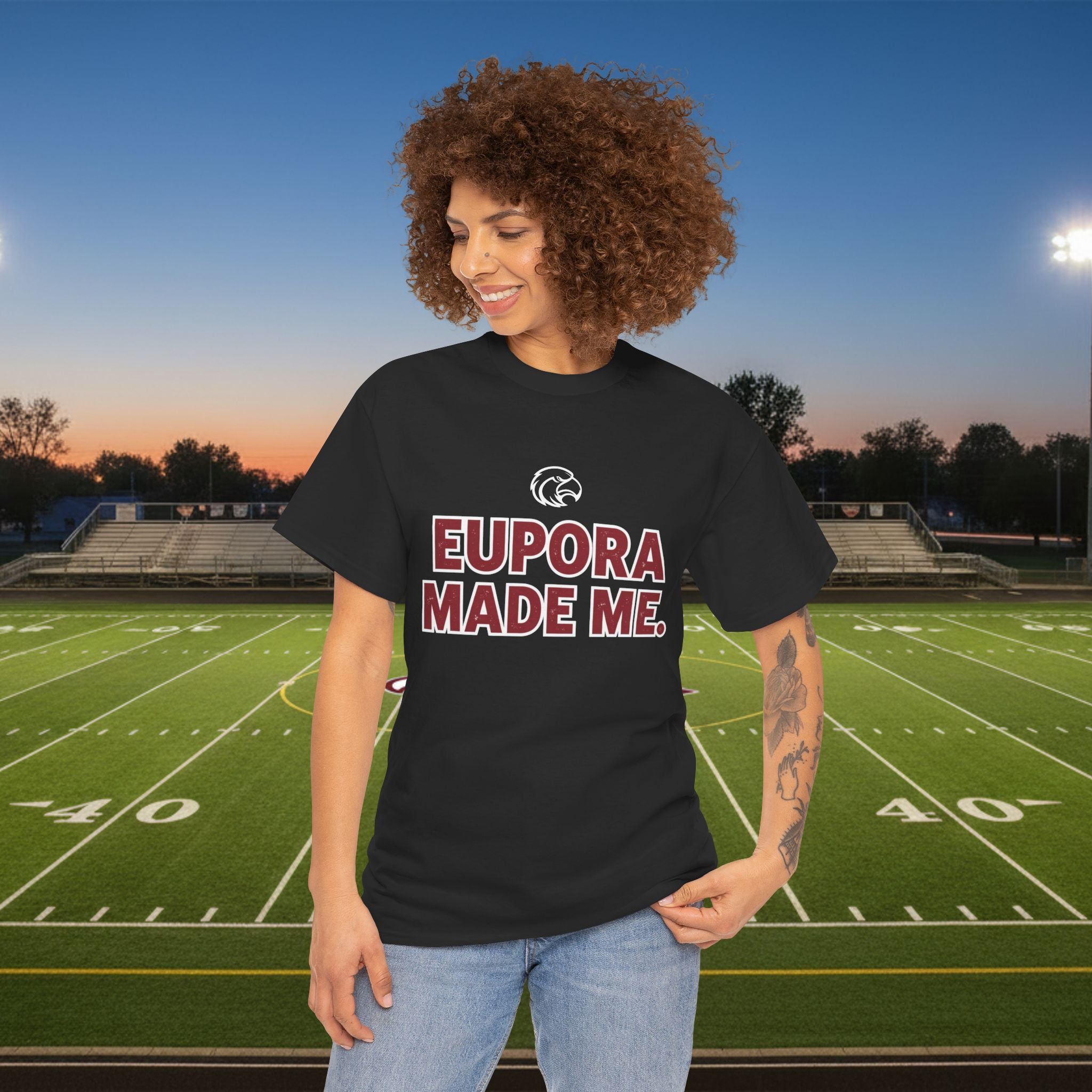Eupora Made Me T-Shirt — Eagle Nation School Spirit Tee