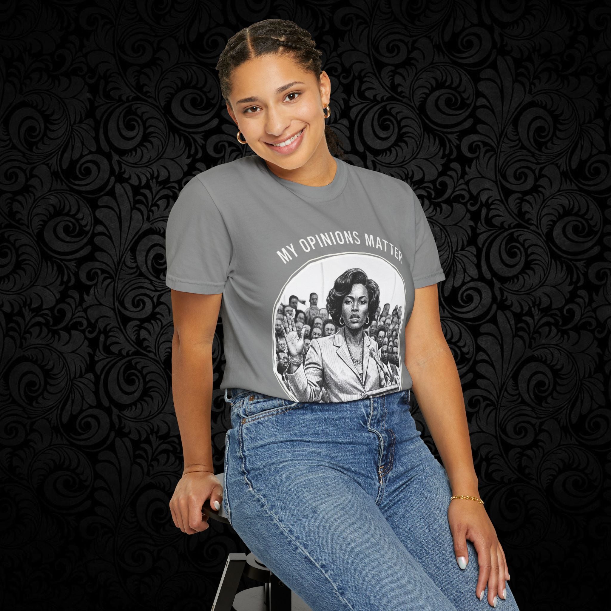 Spittin' Raw Truth T-shirt | My Opinion Matters graphic tee