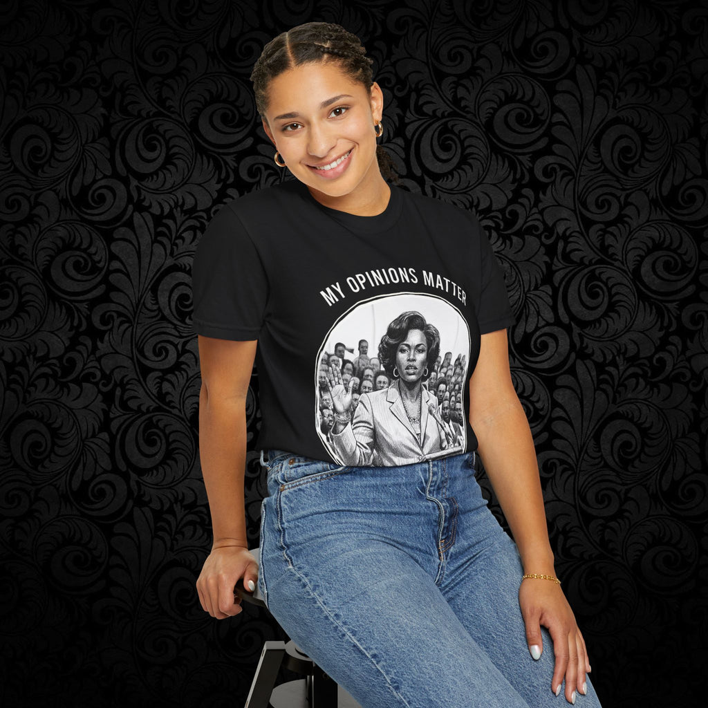 Spittin' Raw Truth T-shirt | My Opinion Matters graphic tee