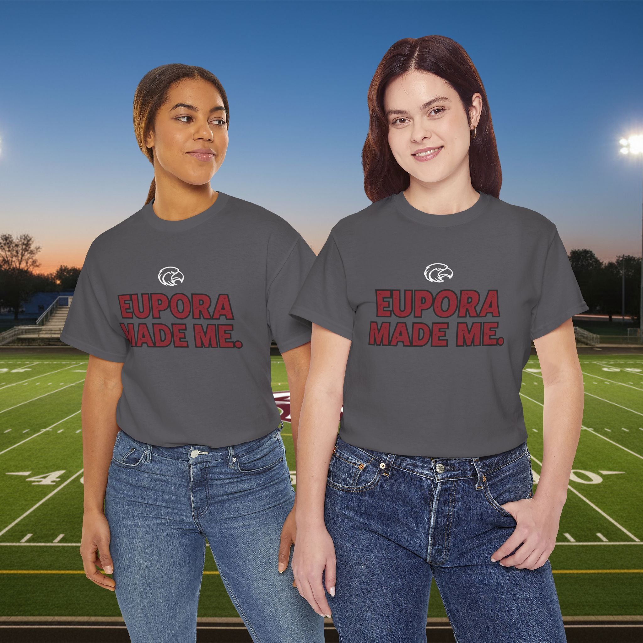 Eupora Made Me T-Shirt — Eagle Nation School Spirit Tee