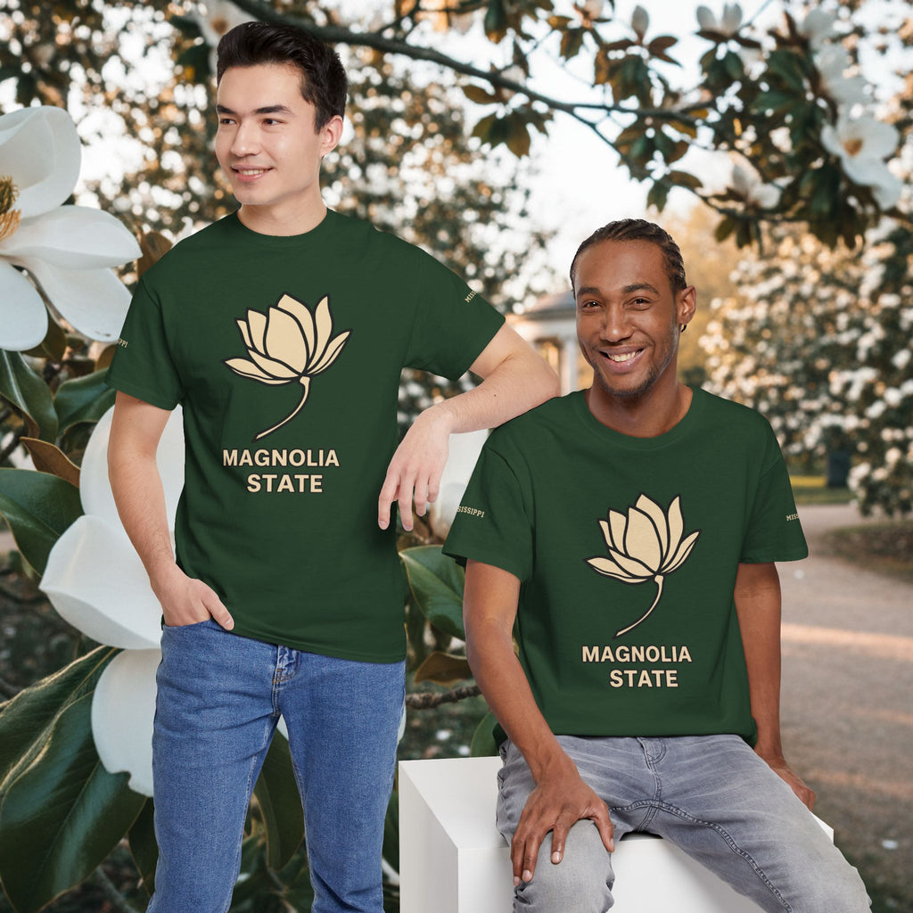 Magnolia State T-Shirt — Mississippi Area Code Shirt (662 · 601 · 228)