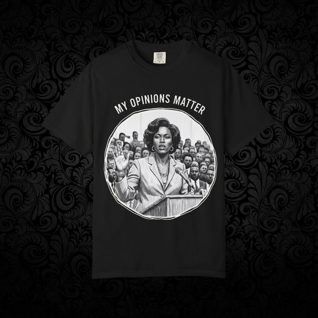 Spittin' Raw Truth T-shirt | My Opinion Matters graphic tee
