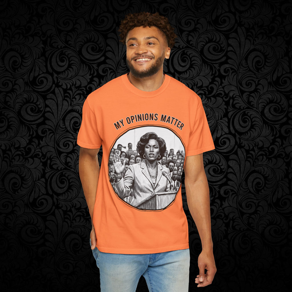 Spittin' Raw Truth T-shirt | My Opinion Matters graphic tee