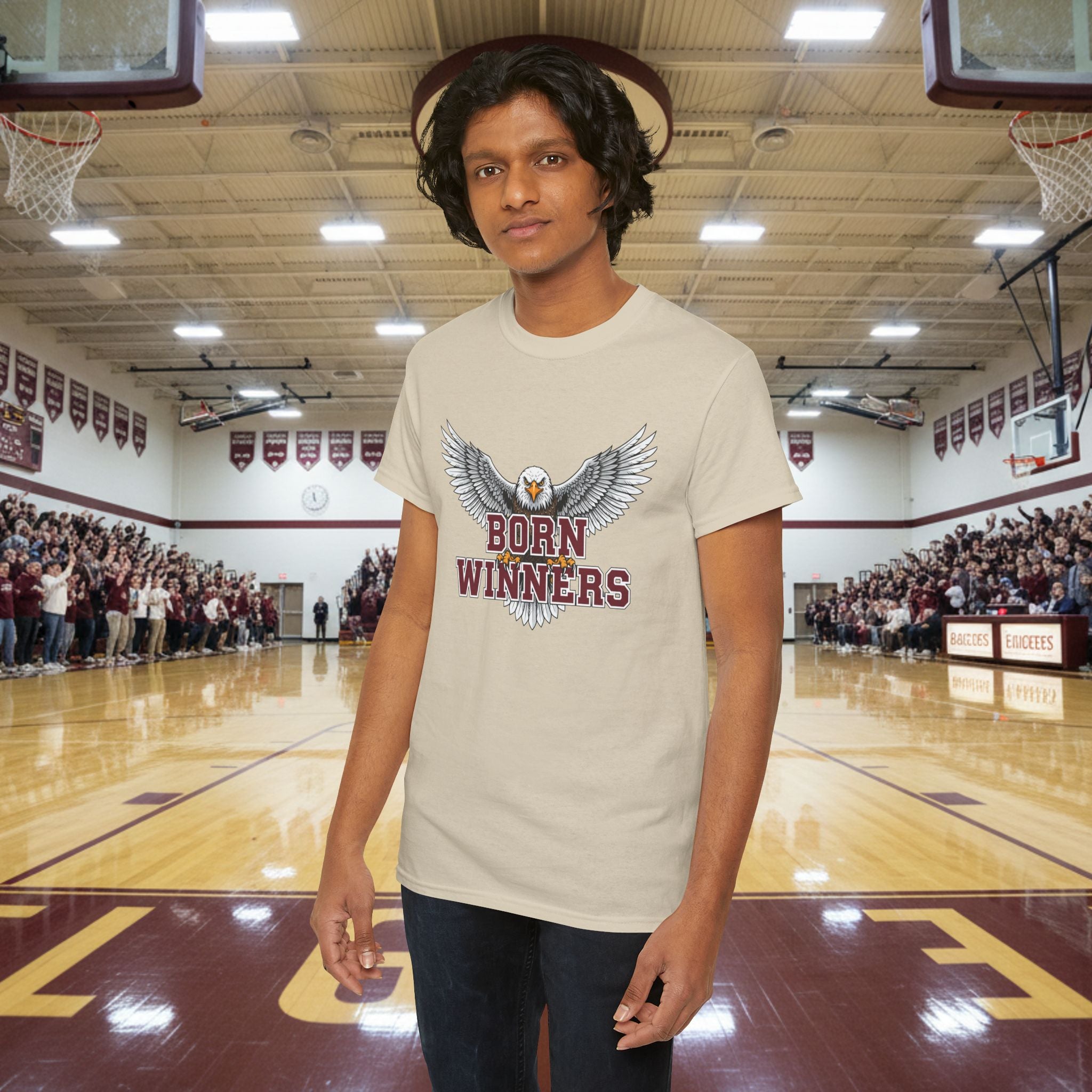 Basketball "Born Winners" Eagle SRT Graphic Tee