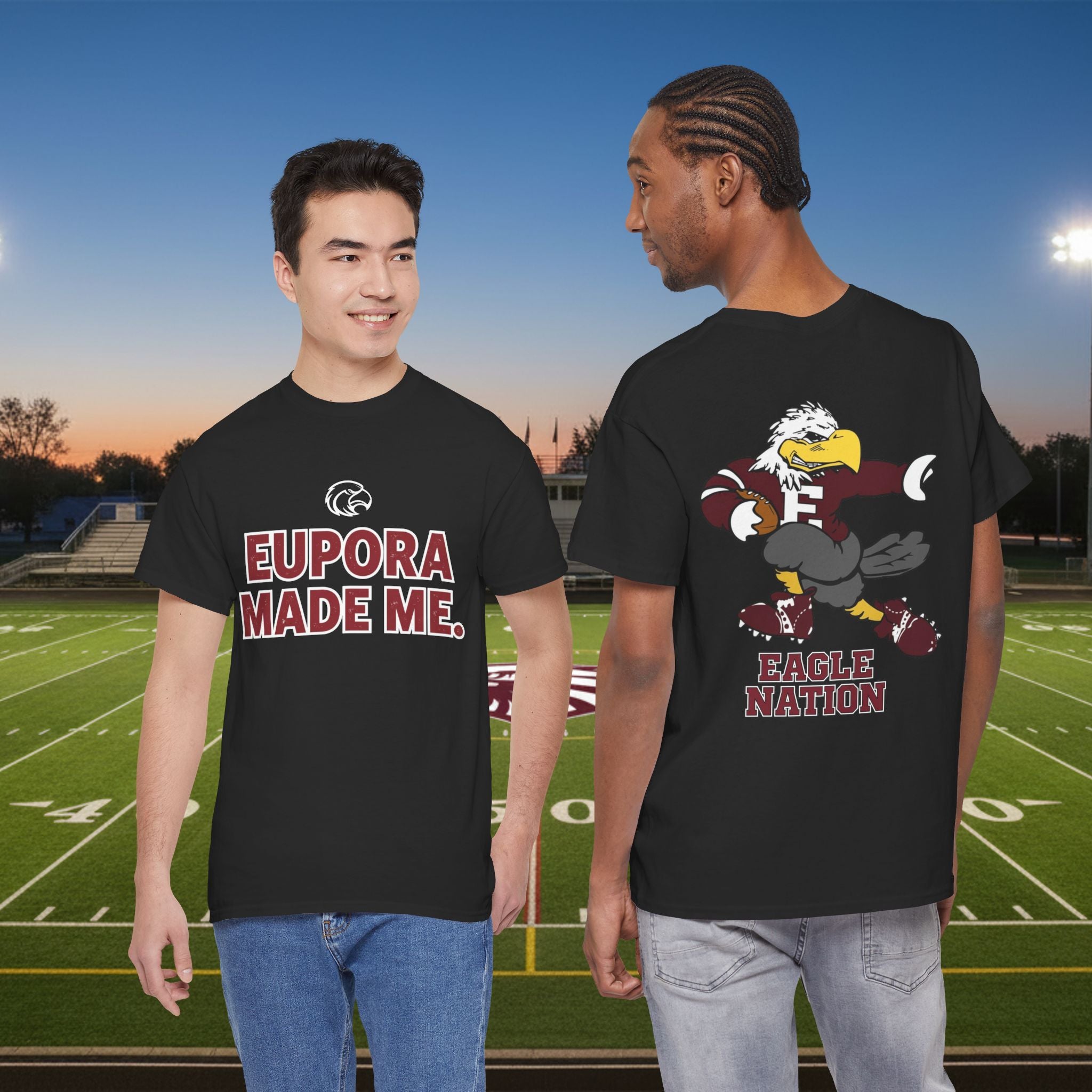 Eupora Made Me T-Shirt — Eagle Nation School Spirit Tee