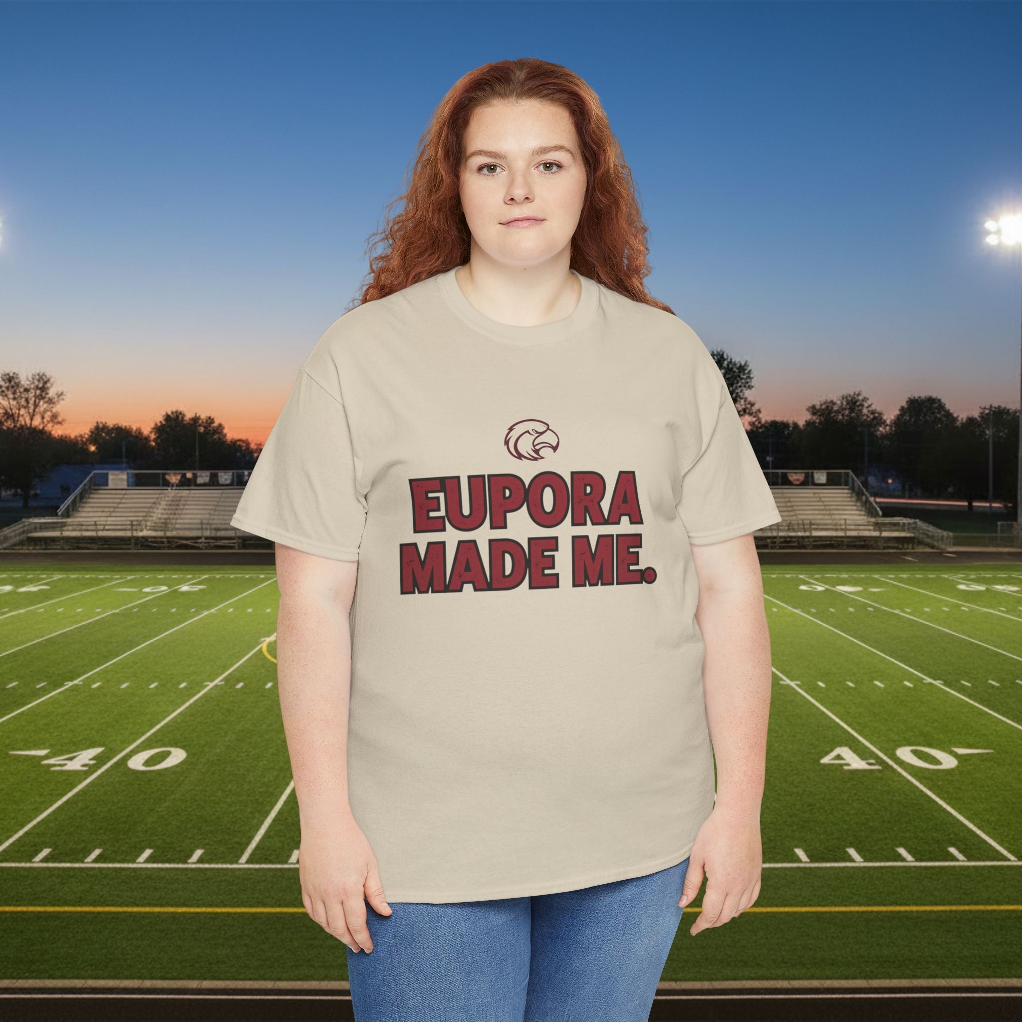 Eupora Made Me T-Shirt — Eagle Nation School Spirit Tee