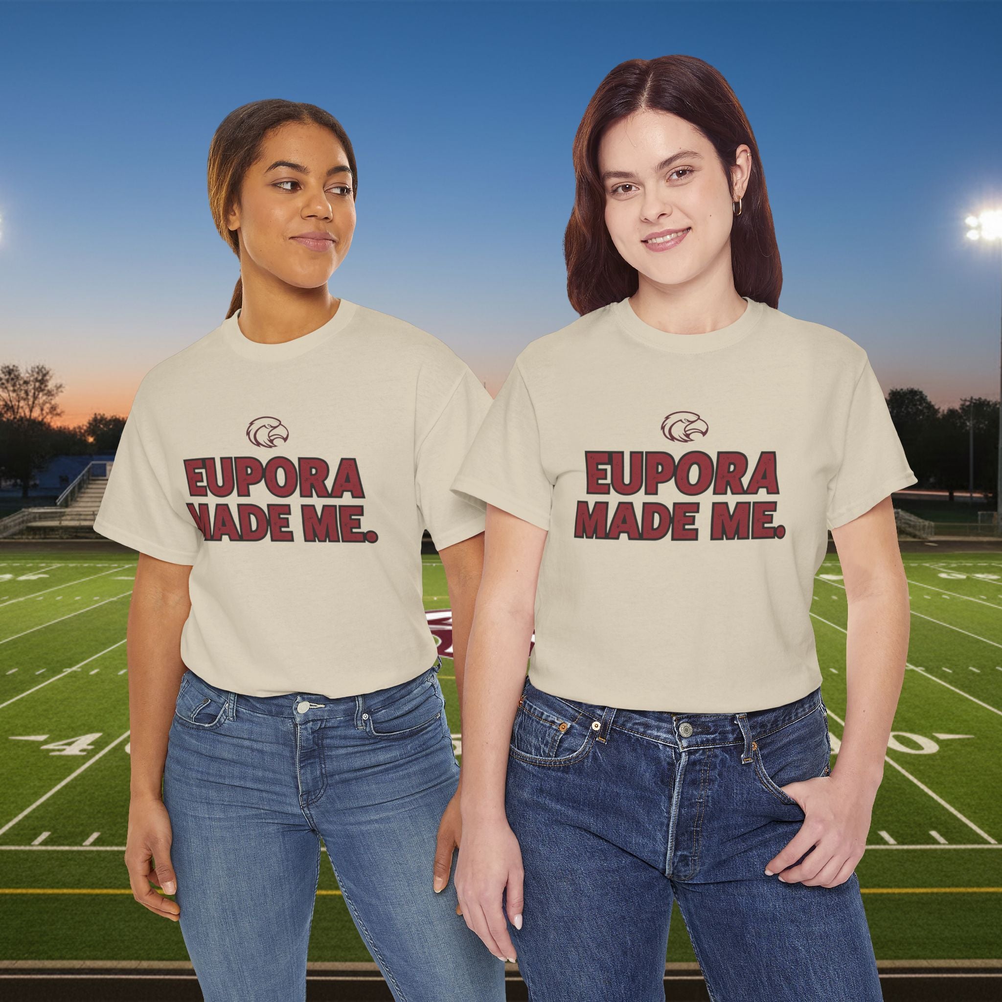 Eupora Made Me T-Shirt — Eagle Nation School Spirit Tee