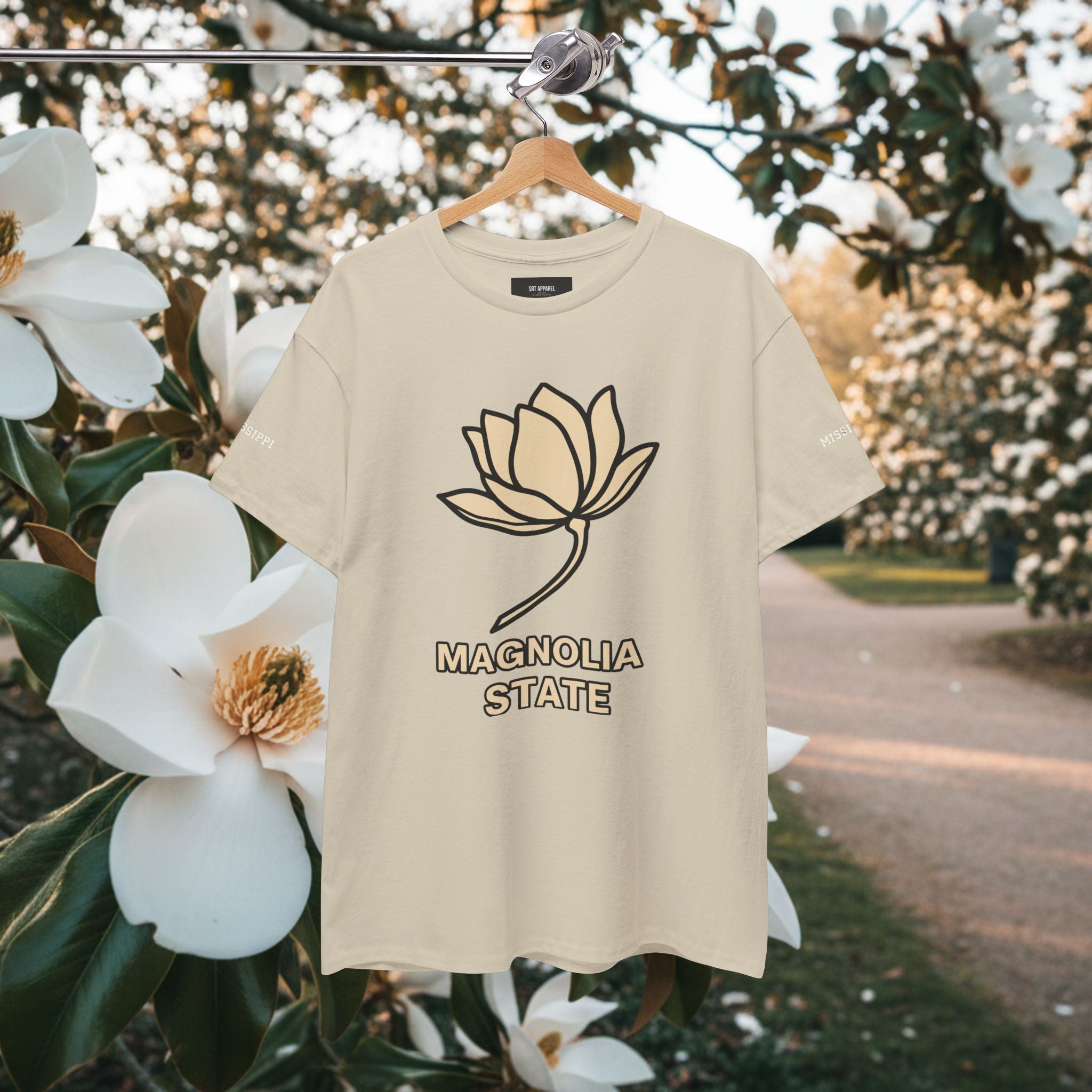 Magnolia State T-Shirt — Mississippi Area Code Shirt (662 · 601 · 228)