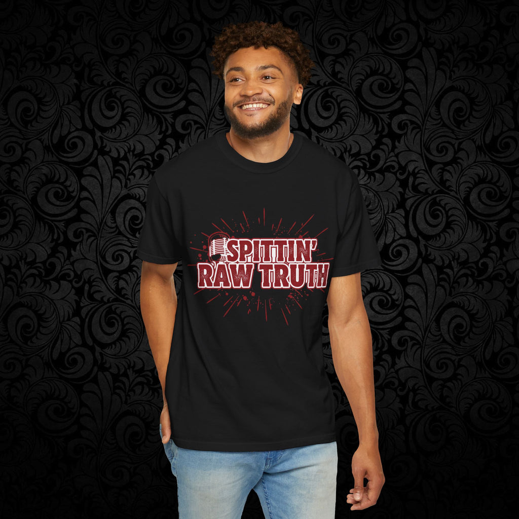 Spittin' Raw Truth T-shirt | My Opinion Matters graphic tee