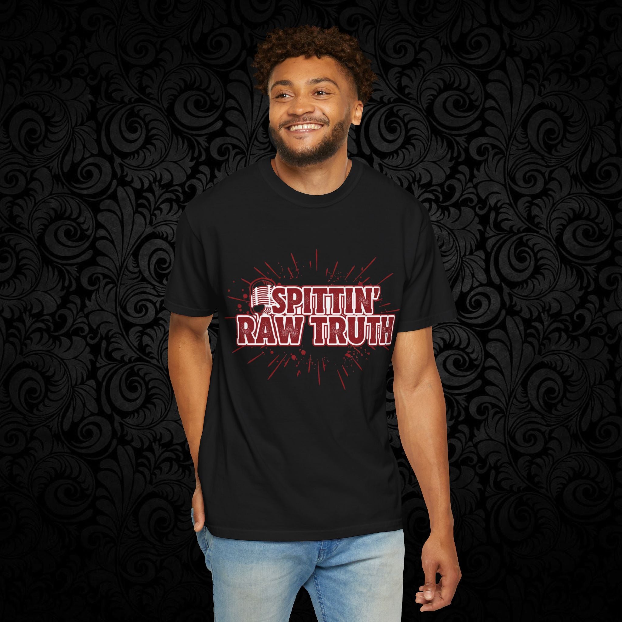 Spittin' Raw Truth T-shirt | My Opinion Matters graphic tee
