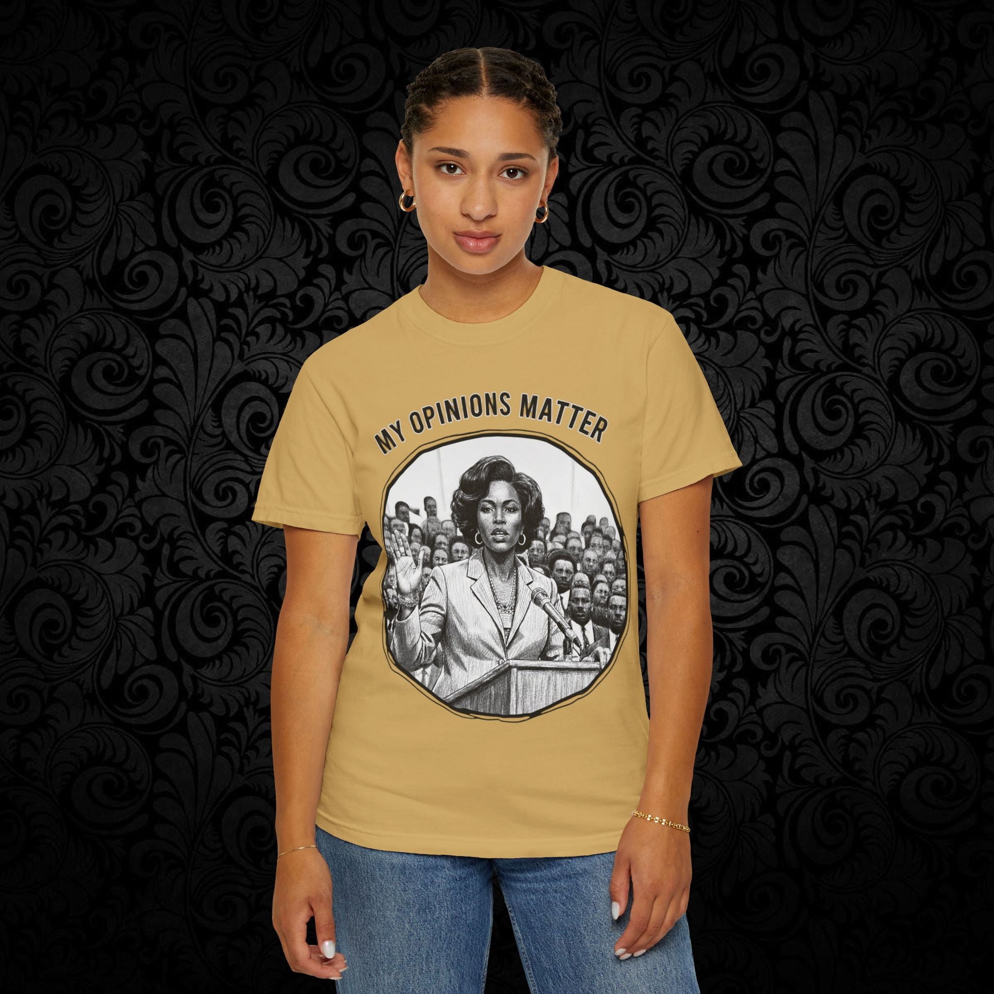 Spittin' Raw Truth T-shirt | My Opinion Matters graphic tee