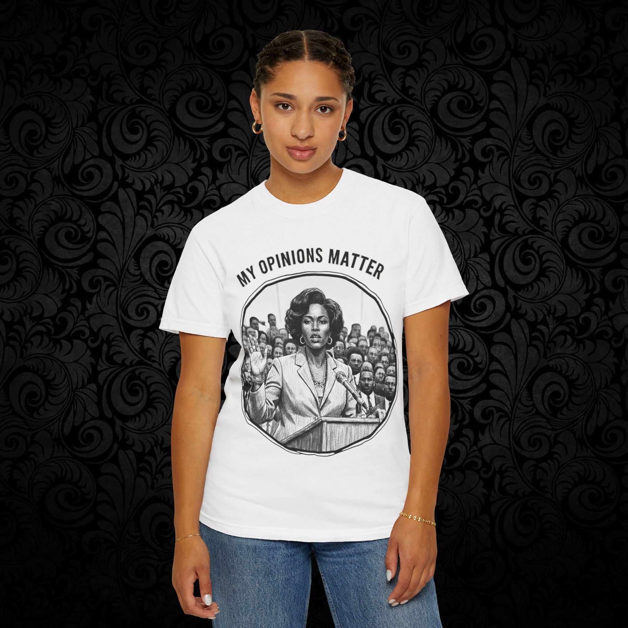 Spittin' Raw Truth T-shirt | My Opinion Matters graphic tee