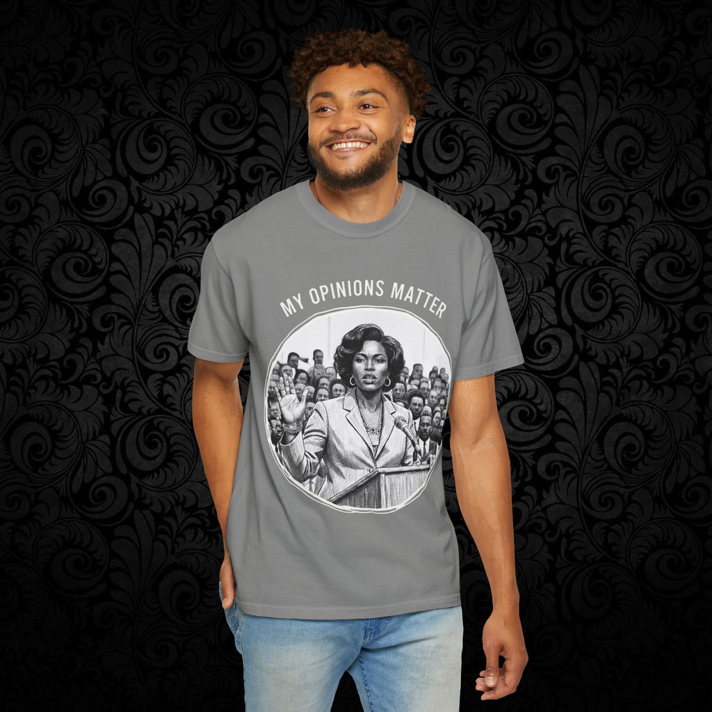 Spittin' Raw Truth T-shirt | My Opinion Matters graphic tee