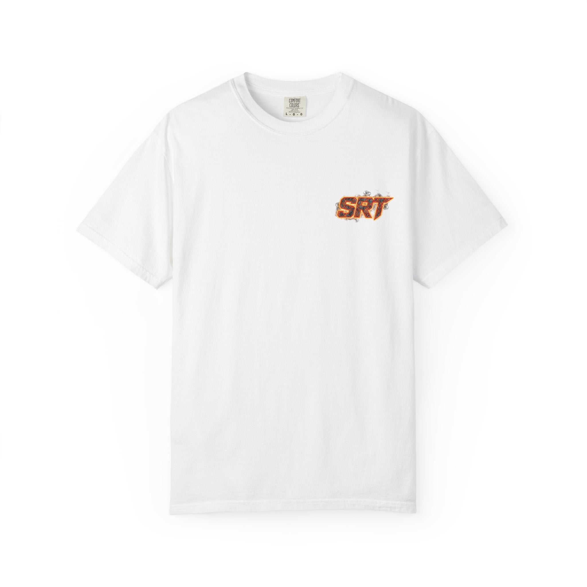 SRT Flame Graphic T-Shirt — "Been Through the Fire" Back Print