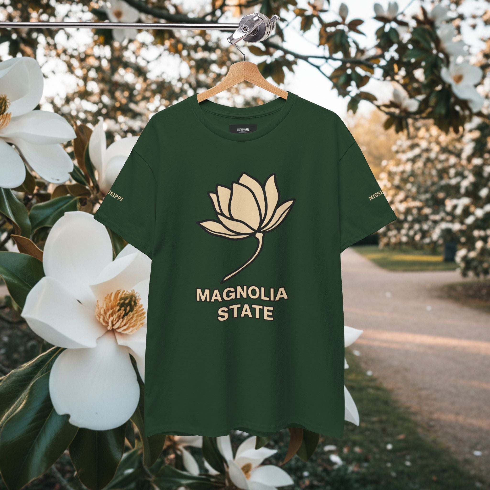 Magnolia State T-Shirt — Mississippi Area Code Shirt (662 · 601 · 228)