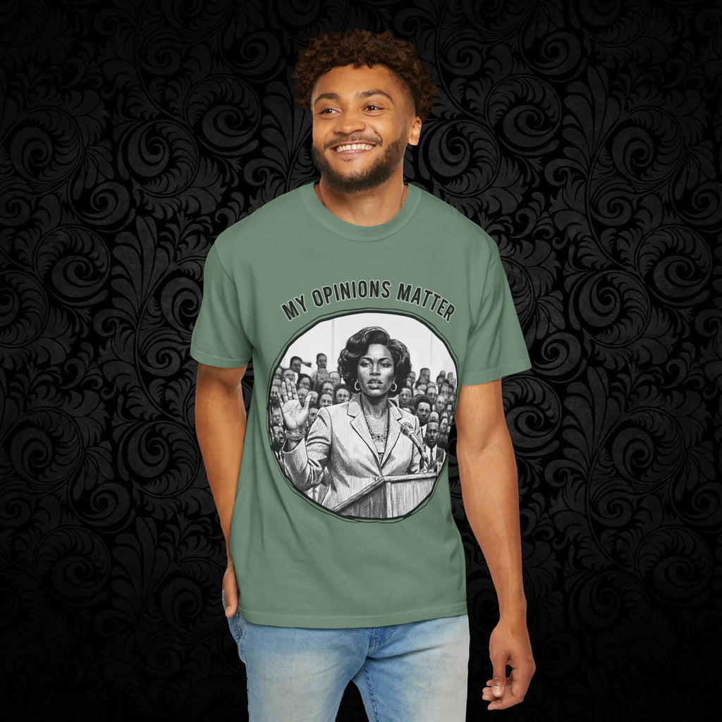 Spittin' Raw Truth T-shirt | My Opinion Matters graphic tee