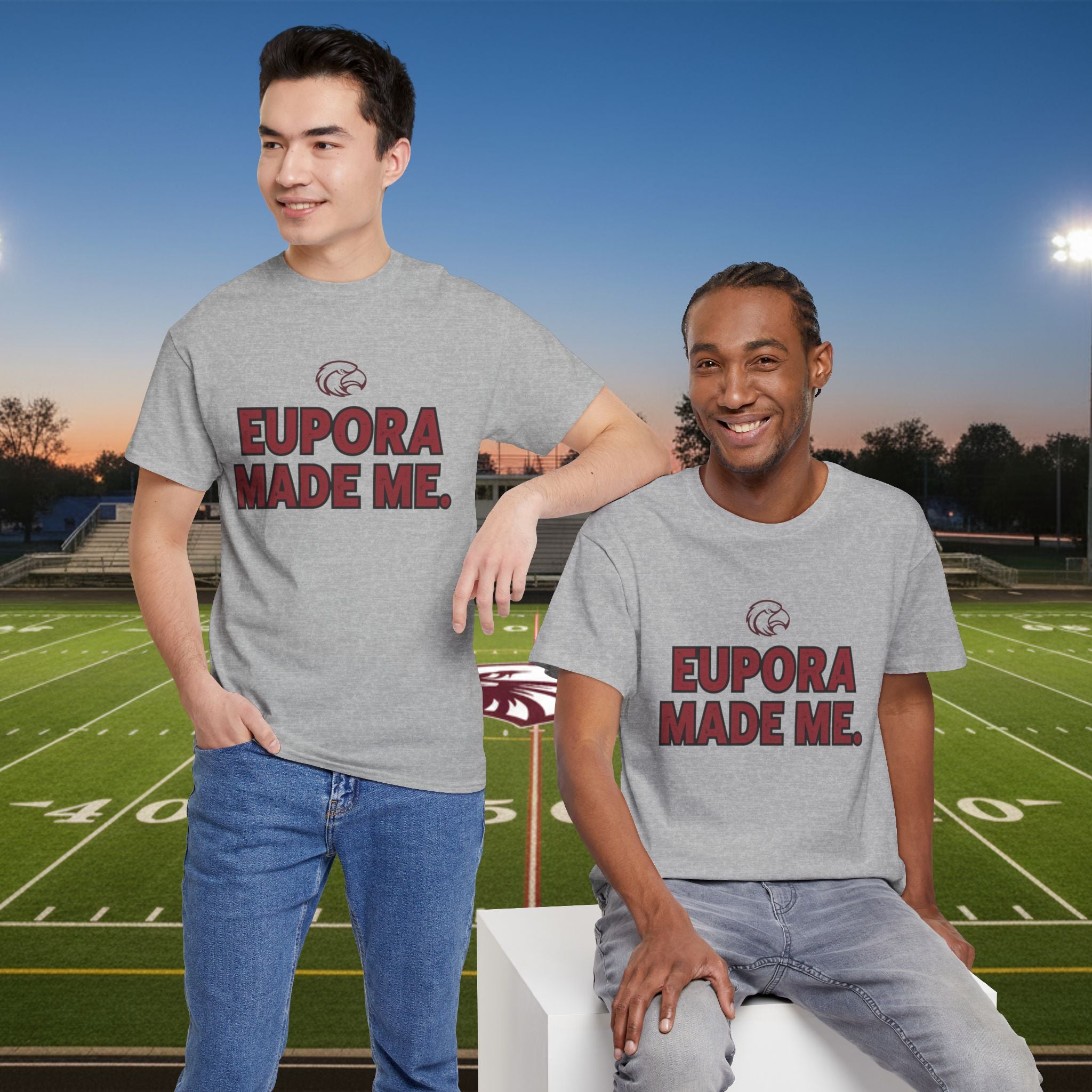 Eupora Made Me T-Shirt — Eagle Nation School Spirit Tee