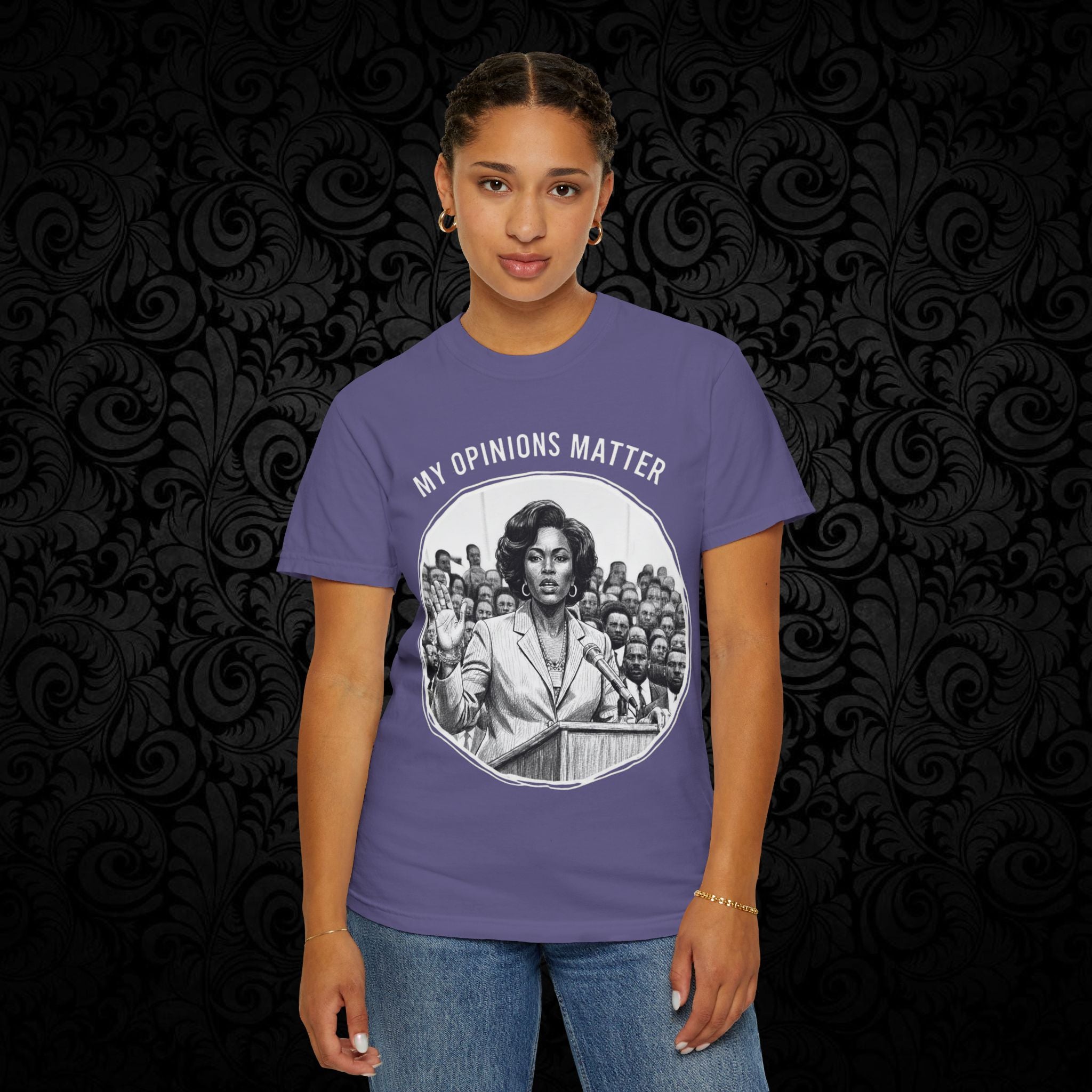 Spittin' Raw Truth T-shirt | My Opinion Matters graphic tee