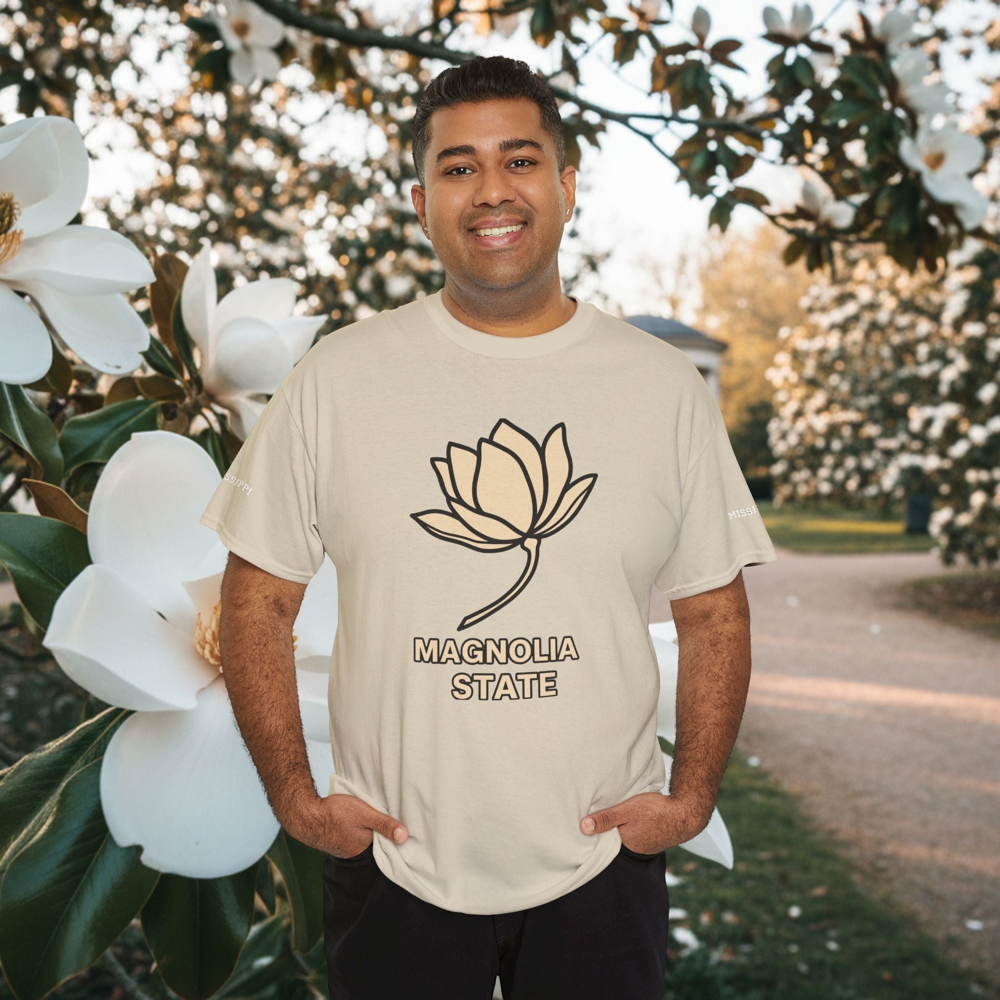 Magnolia State T-Shirt — Mississippi Area Code Shirt (662 · 601 · 228)