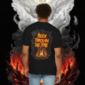 SRT Flame Graphic T-Shirt — "Been Through the Fire" Back Print