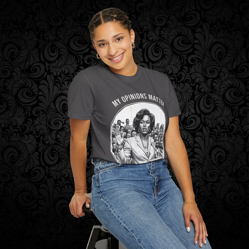Spittin' Raw Truth T-shirt | My Opinion Matters graphic tee