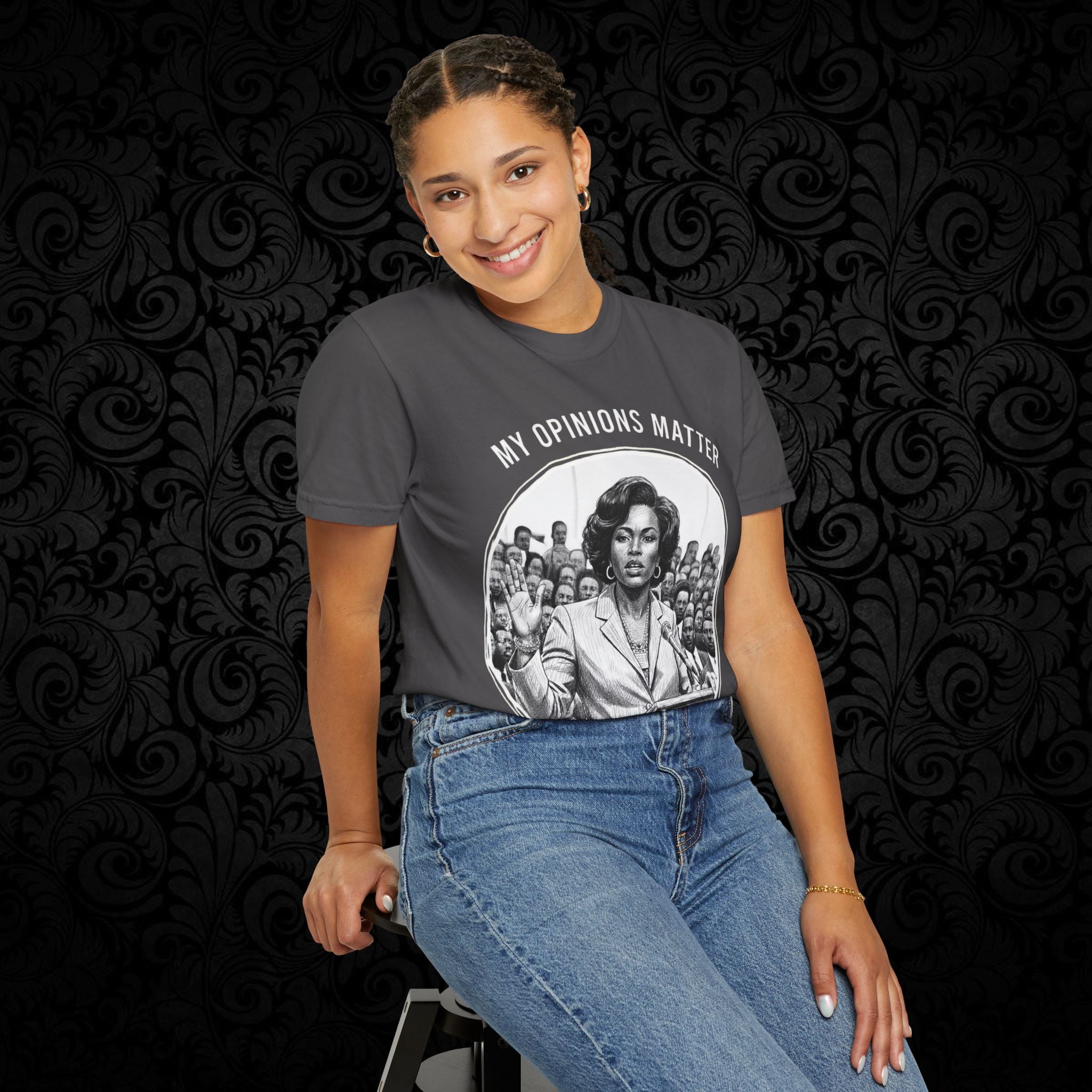 Spittin' Raw Truth T-shirt | My Opinion Matters graphic tee