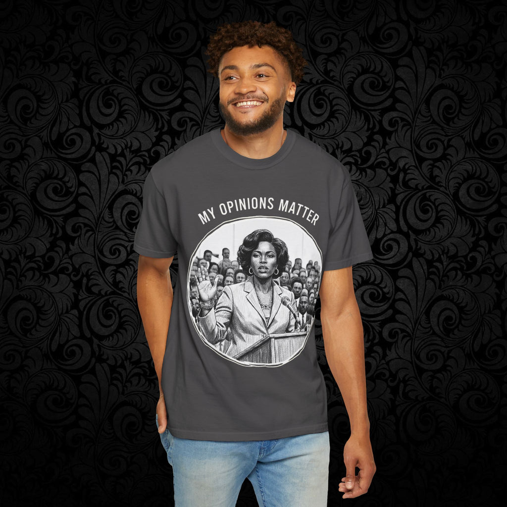 Spittin' Raw Truth T-shirt | My Opinion Matters graphic tee