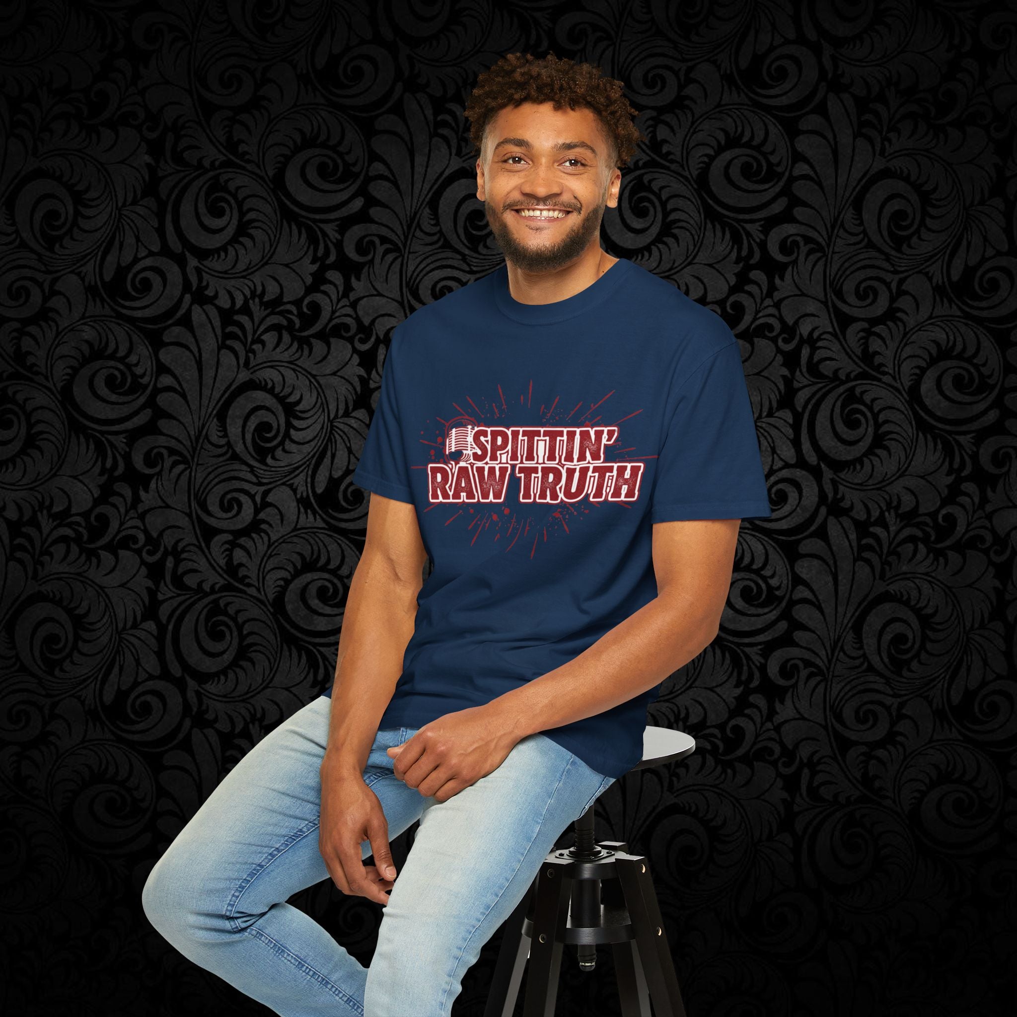 Spittin' Raw Truth T-shirt | My Opinion Matters graphic tee