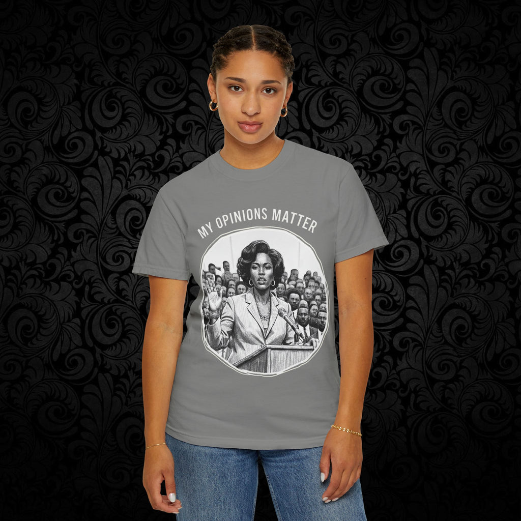 Spittin' Raw Truth T-shirt | My Opinion Matters graphic tee