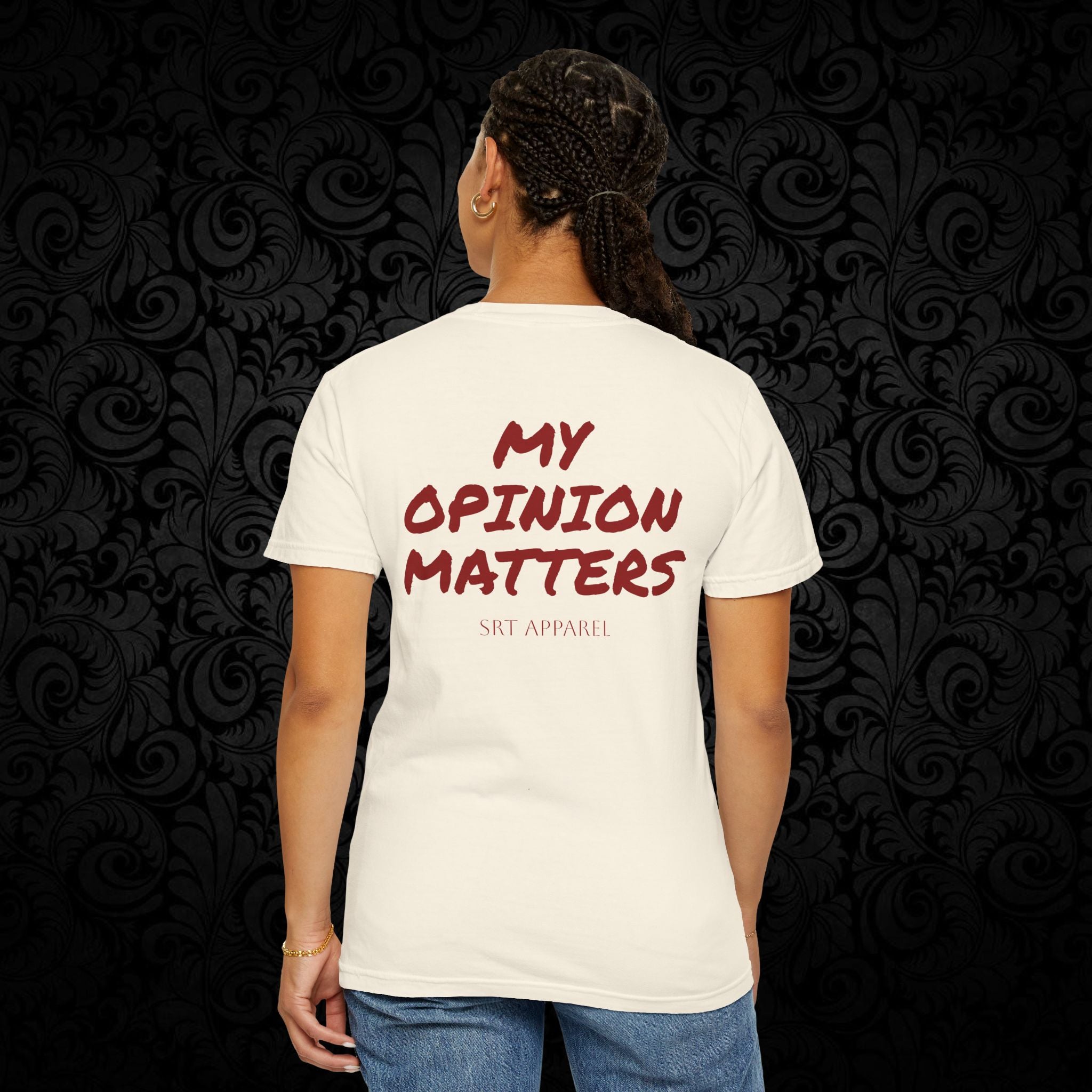 Spittin' Raw Truth T-shirt | My Opinion Matters graphic tee