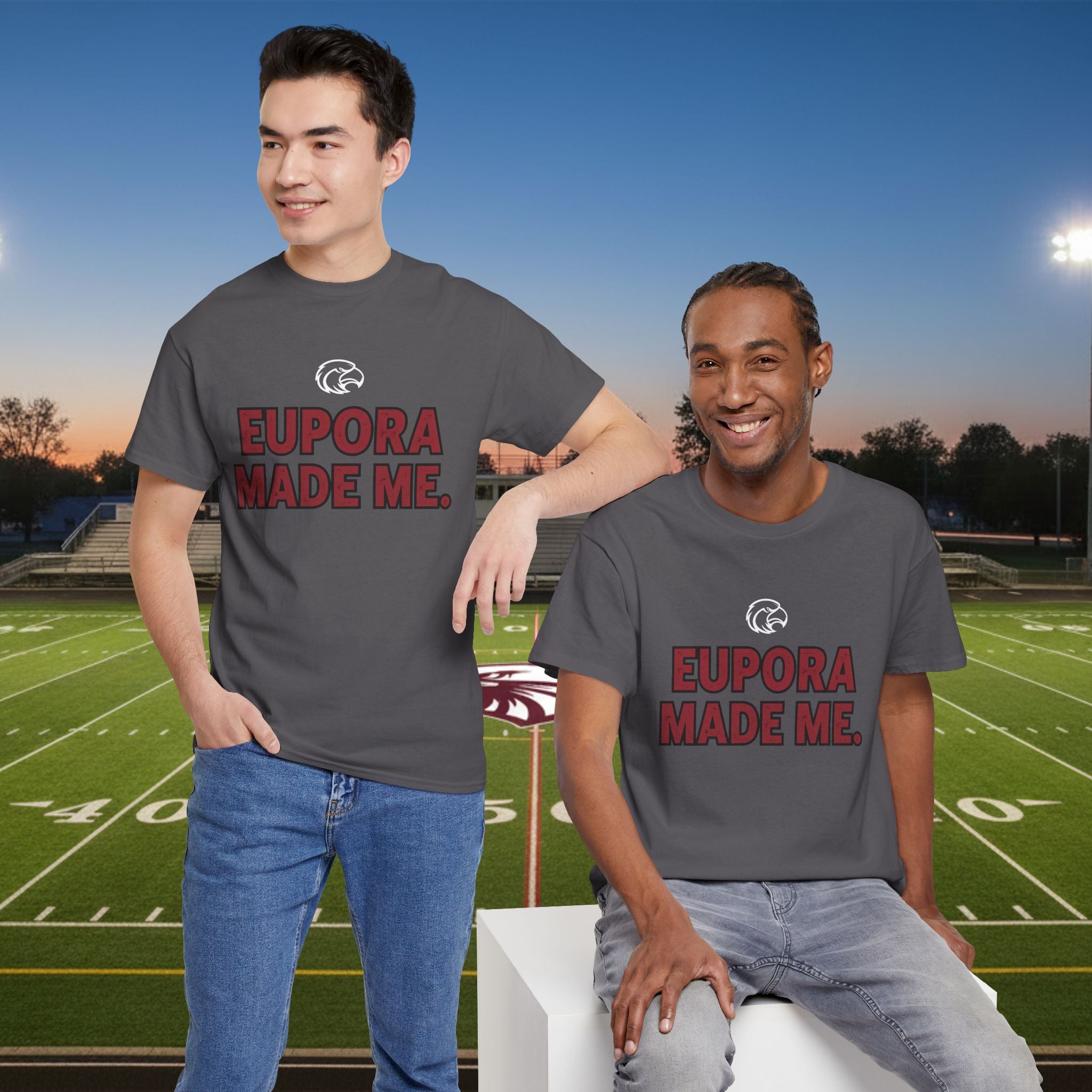 Eupora Made Me T-Shirt — Eagle Nation School Spirit Tee