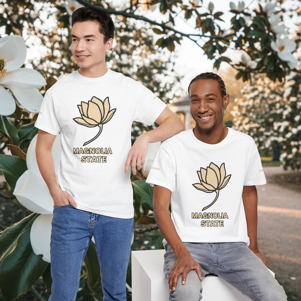 Magnolia State T-Shirt — Mississippi Area Code Shirt (662 · 601 · 228)