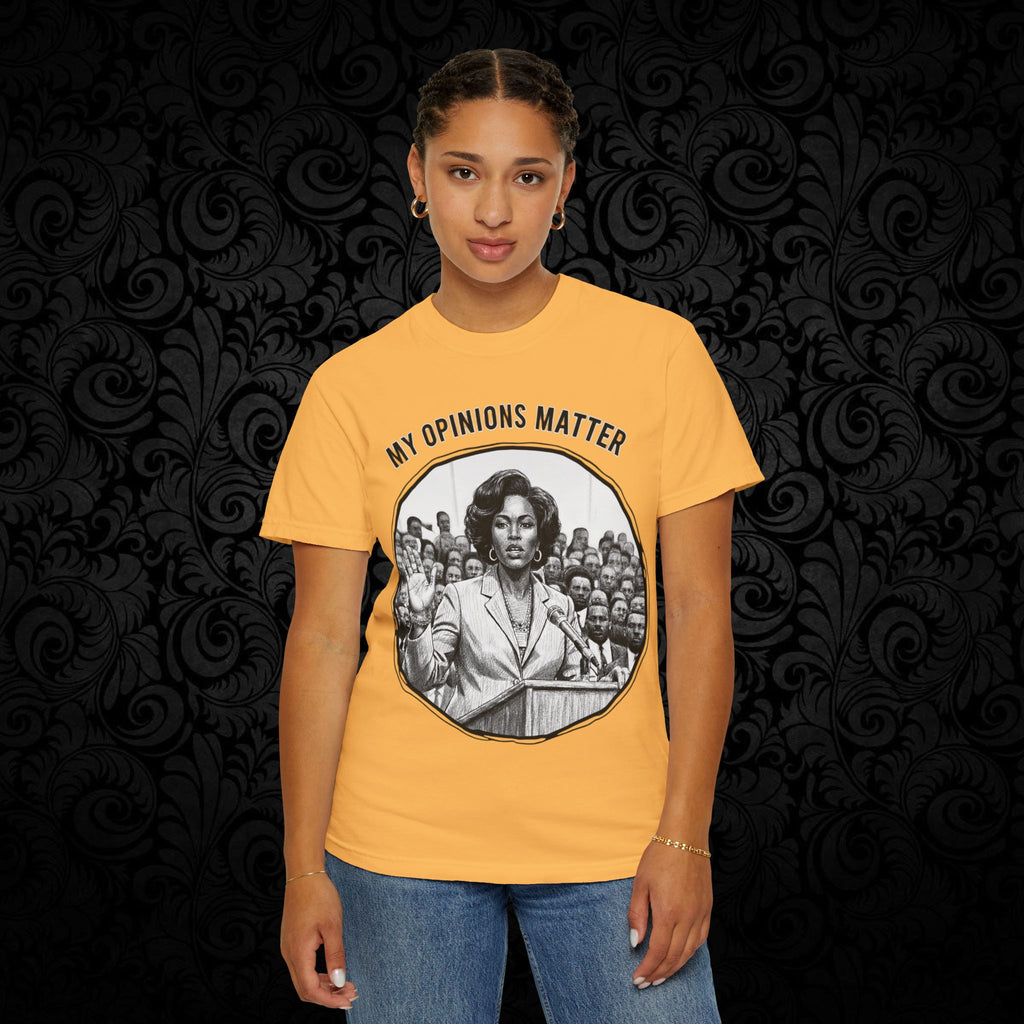 Spittin' Raw Truth T-shirt | My Opinion Matters graphic tee