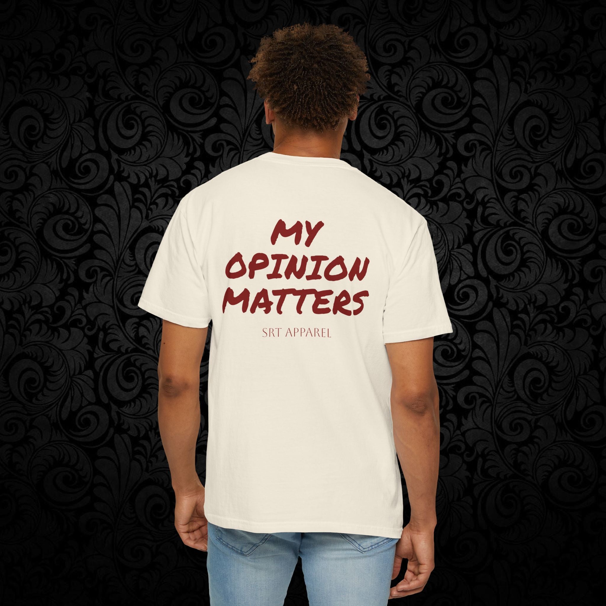 Spittin' Raw Truth T-shirt | My Opinion Matters graphic tee