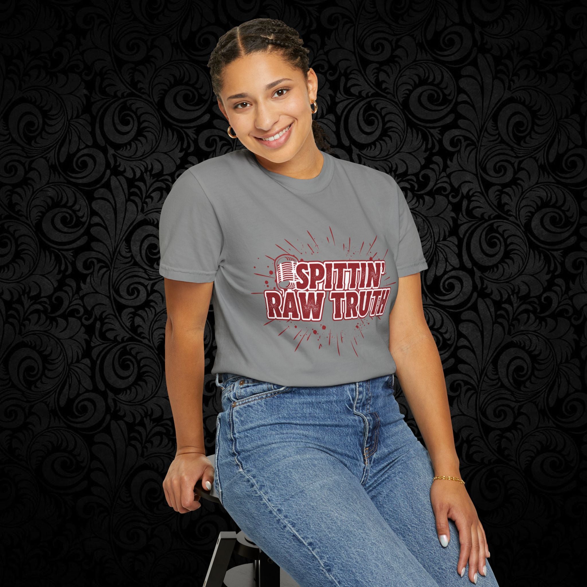 Spittin' Raw Truth T-shirt | My Opinion Matters graphic tee