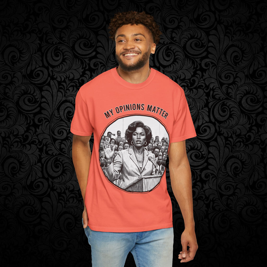 Spittin' Raw Truth T-shirt | My Opinion Matters graphic tee