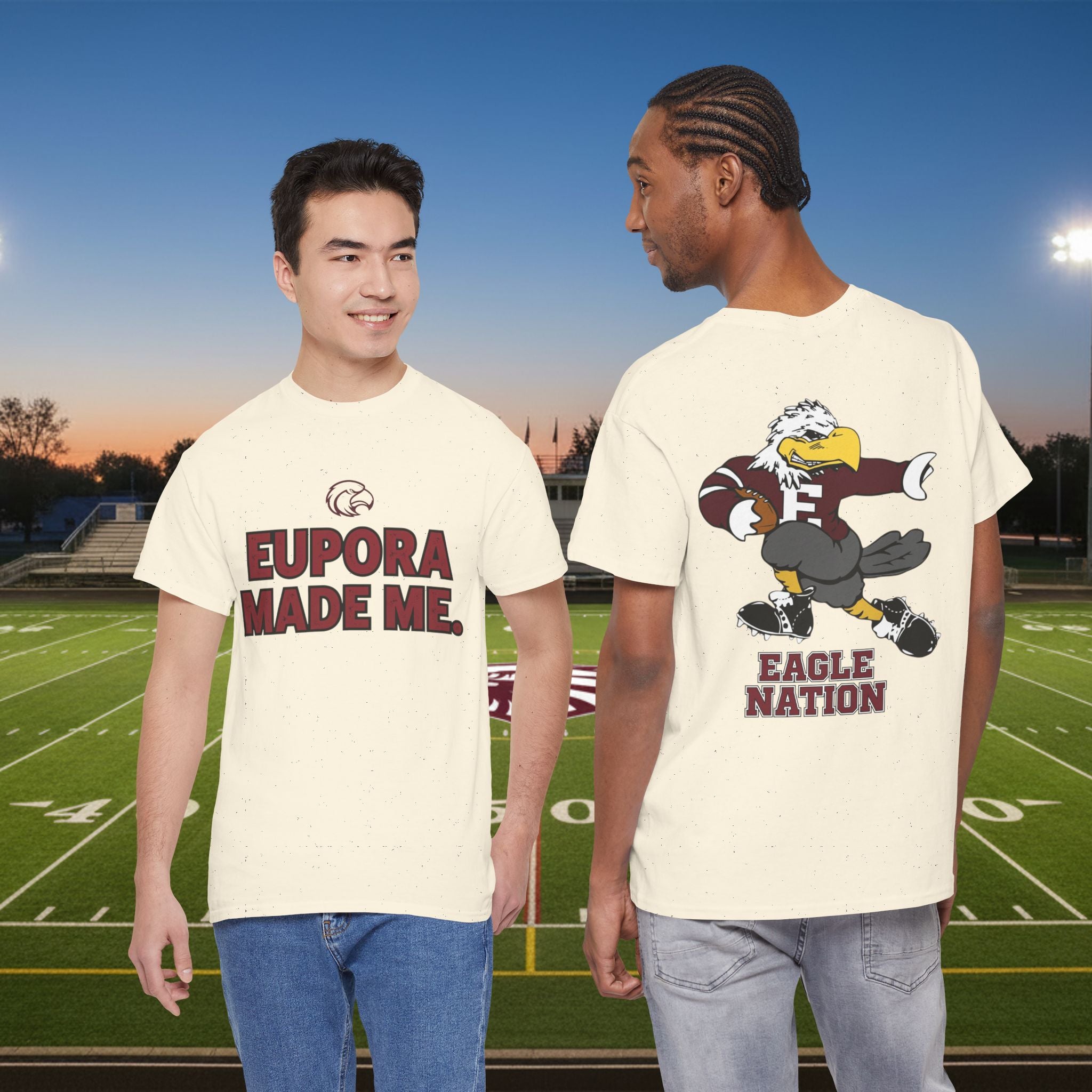 Eupora Made Me T-Shirt — Eagle Nation School Spirit Tee